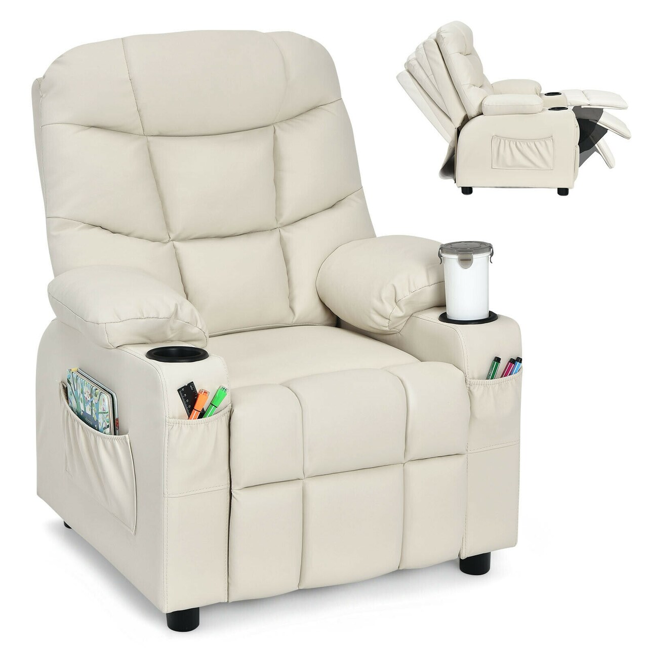 Kids Recliner Chair with Cup Holders Michaels